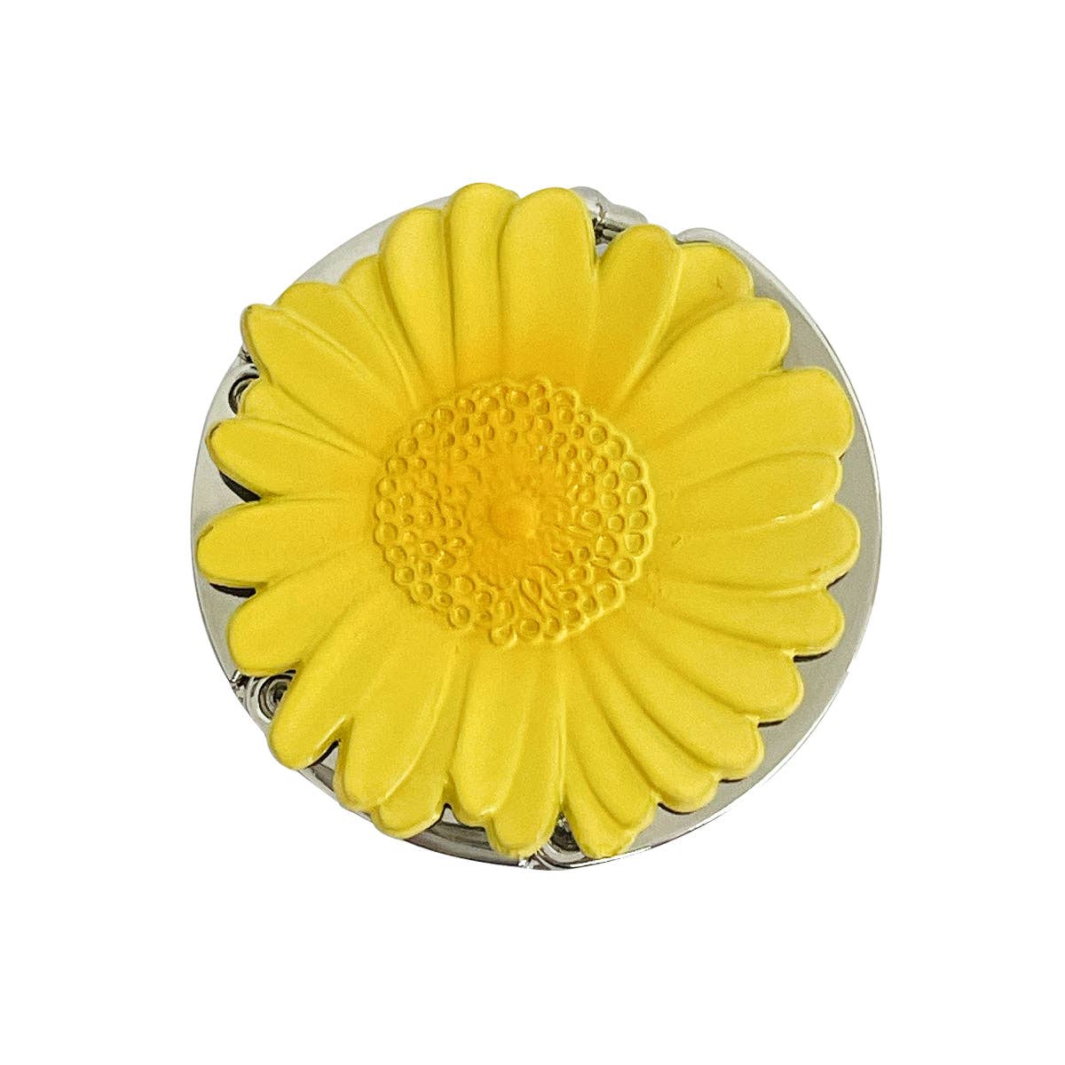 Purse Hook Hanger, Foldable Handbag Table H: Sunflower