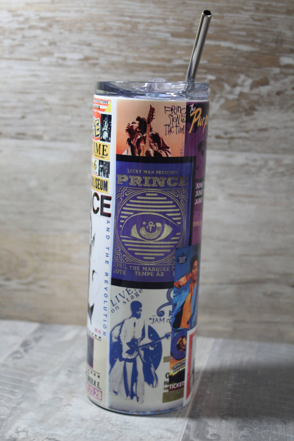 Prince Concert Poster Tumbler