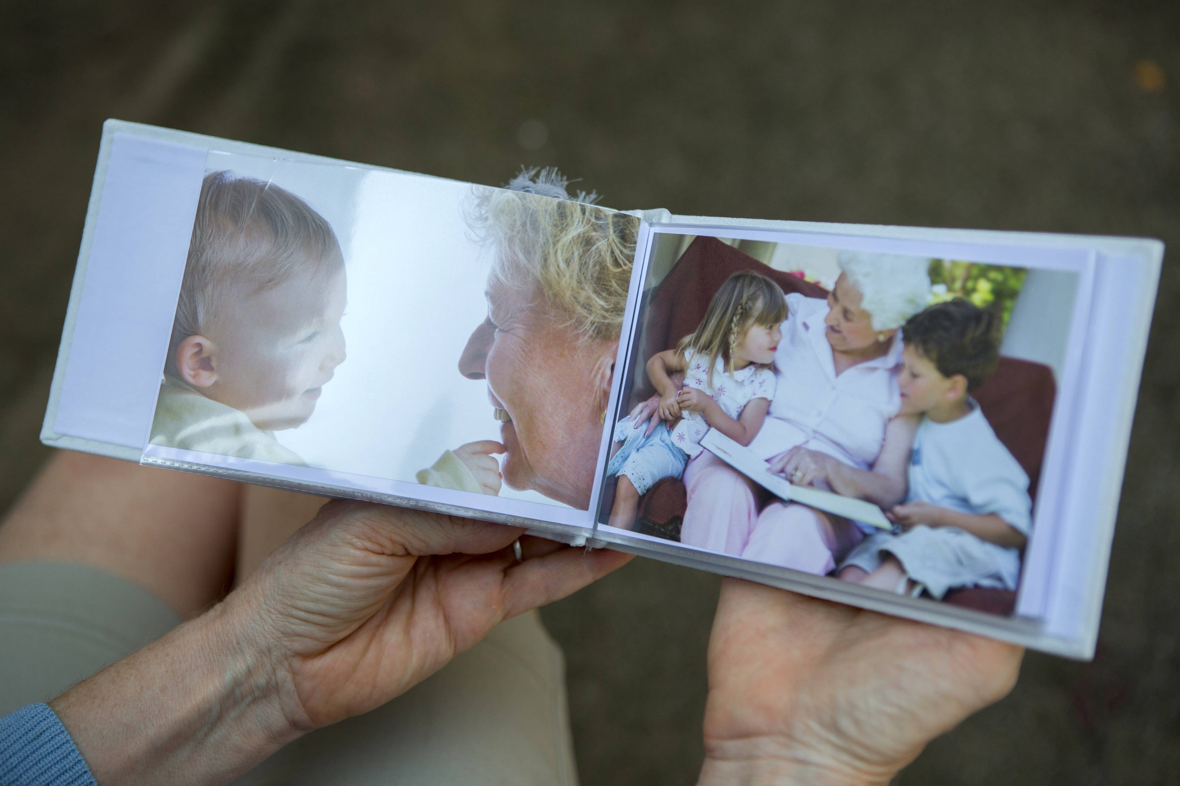 Great Grandma's Photo Brag Memory Book Album