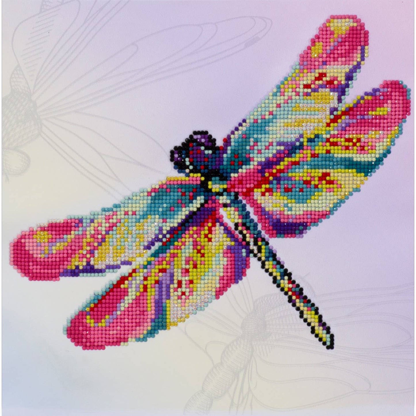 Dragon Fly Glissen Diamond Dotz
