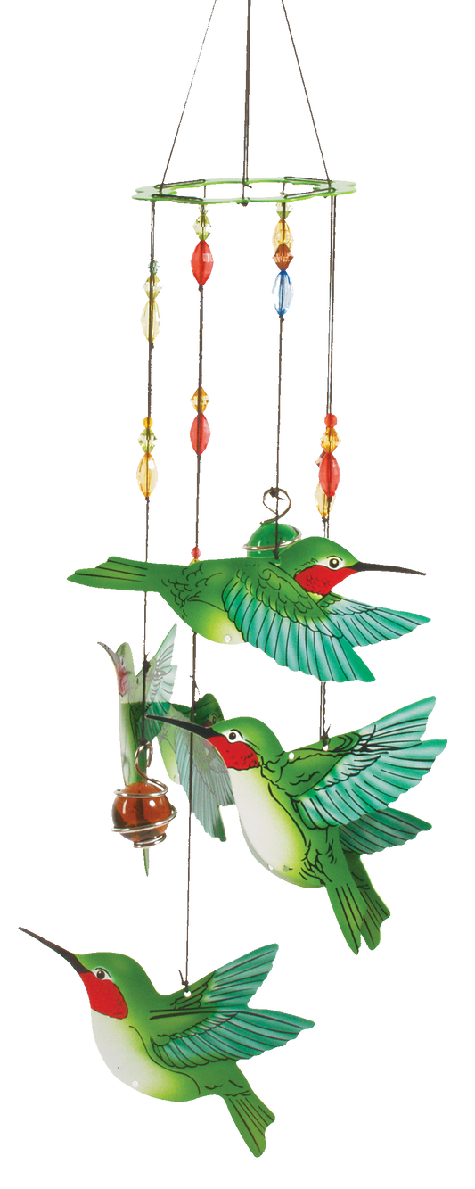 Hummingbirds Metal Wind Chime