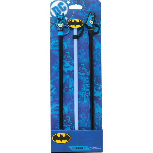 Batman Straw Topper Set/3