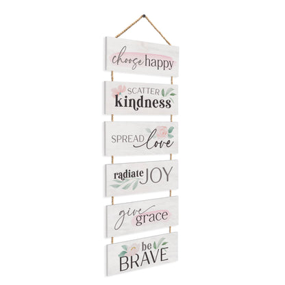 Choose Happy, Scatter Kindness..Hanging Sign