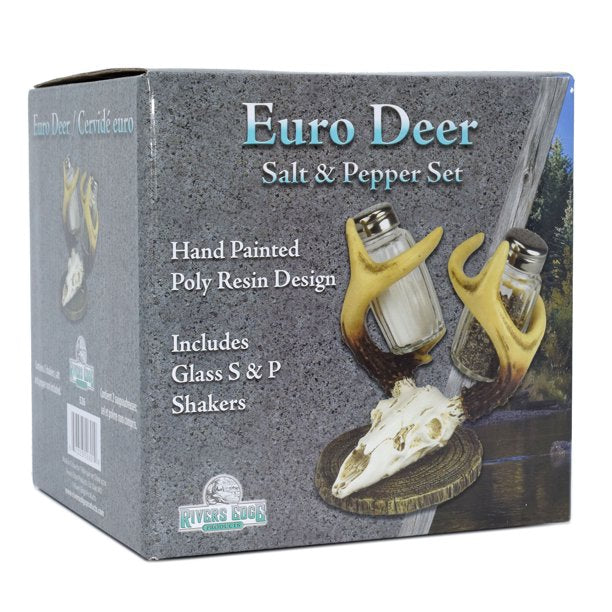 Euro Deer Salt and Pepper Shakers