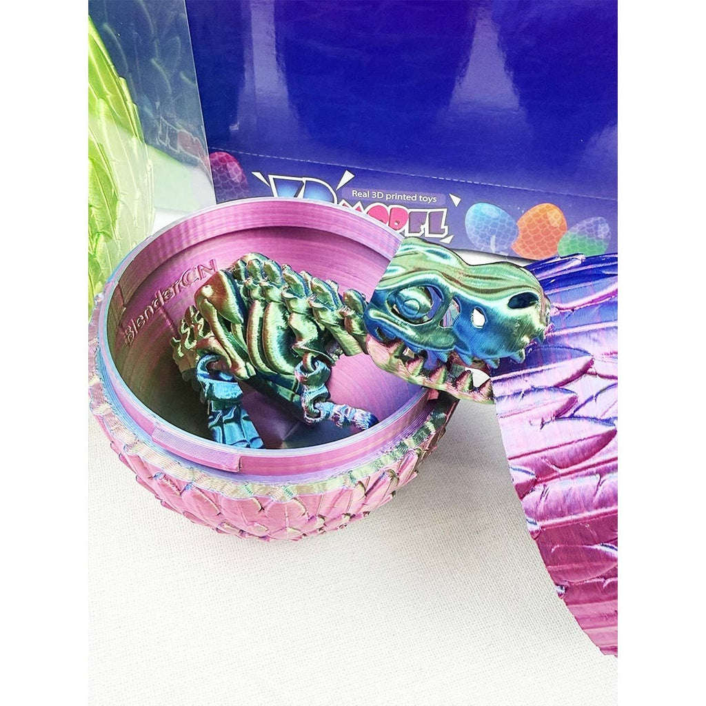 3D Printed Dinosaur in surprising Egg Set