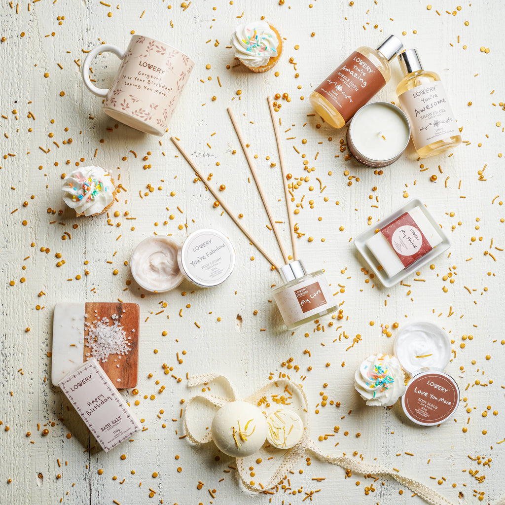 Birthday Bath and Body Spa Gift Basket
