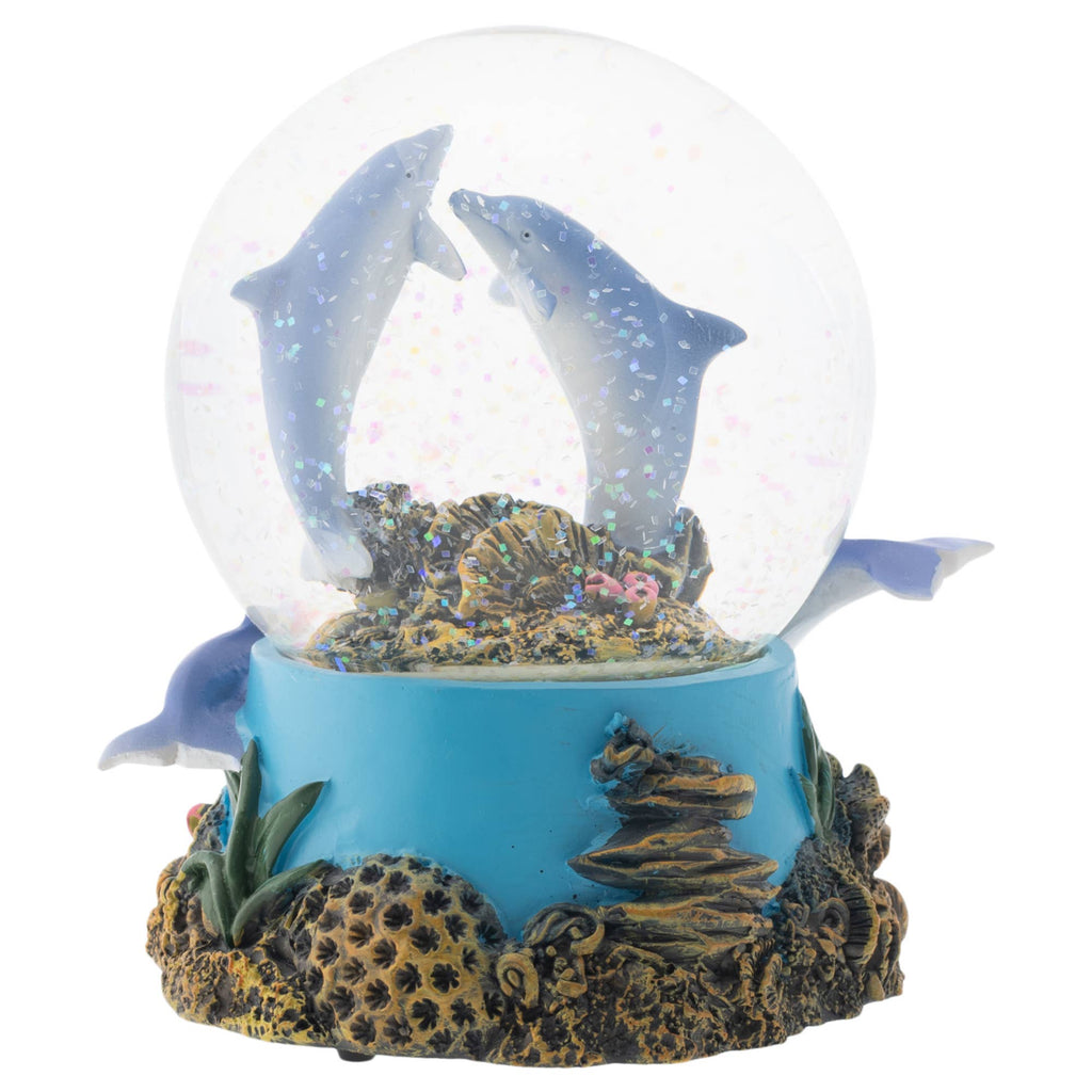Dolphin Musical Snow Globe