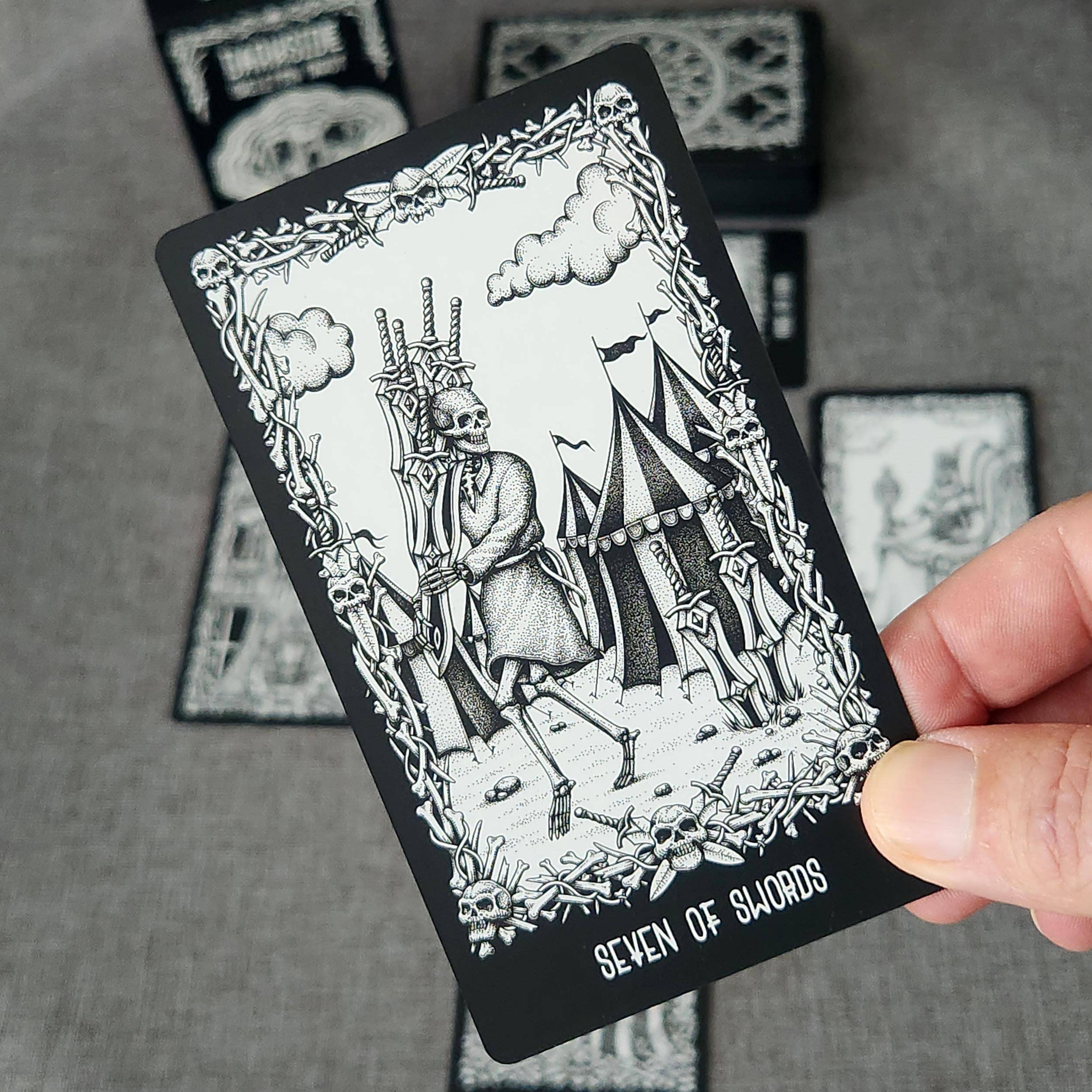 Darkside Skeleton Tarot Deck of Cards