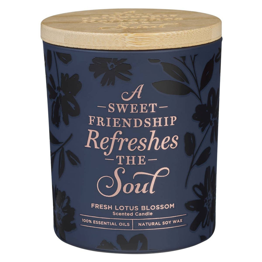 A Sweet Friendship Refreshes The Soul Candle