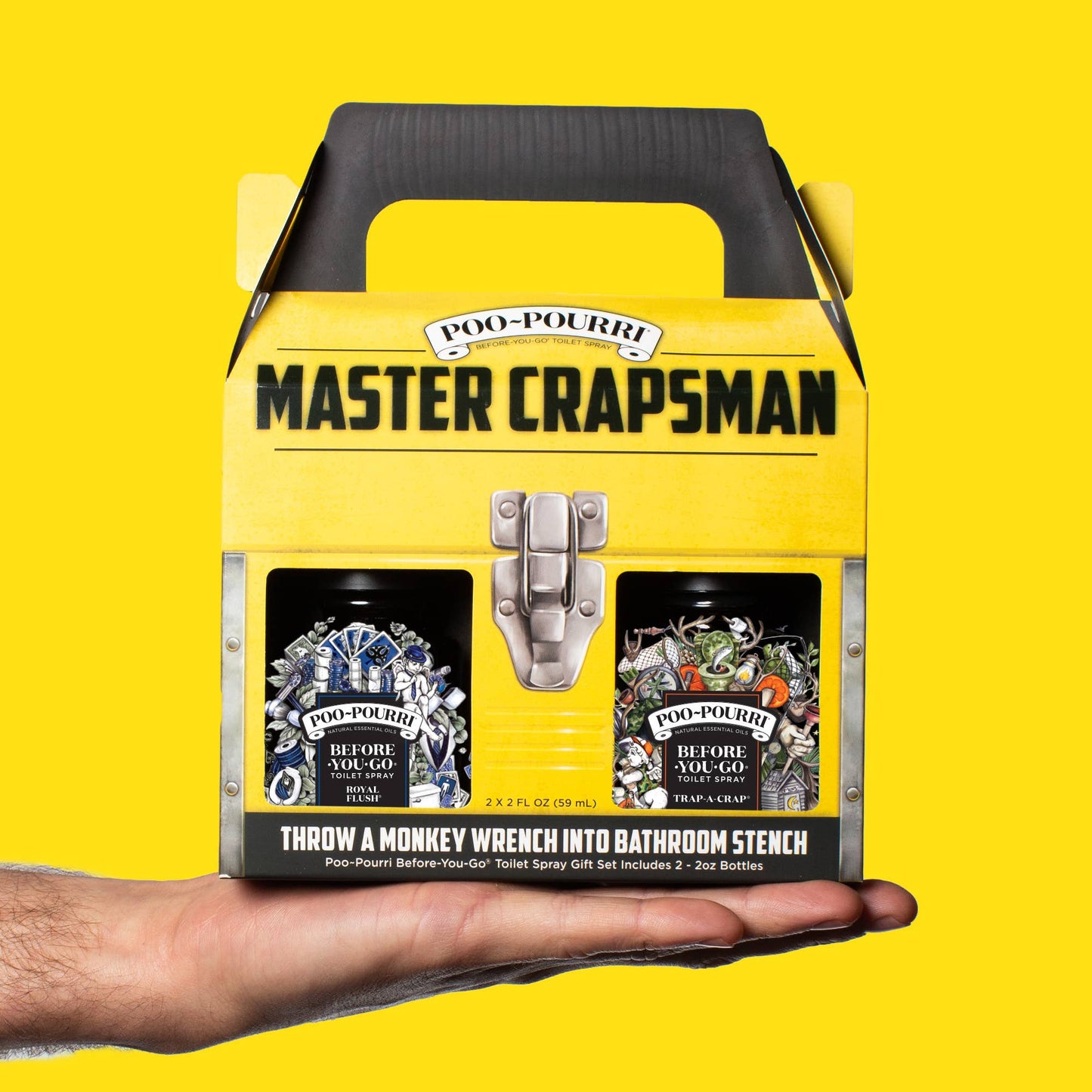 Master Crapsman Gift Set 2 pack 2 oz: Royal Flush + Trap-A-Crap