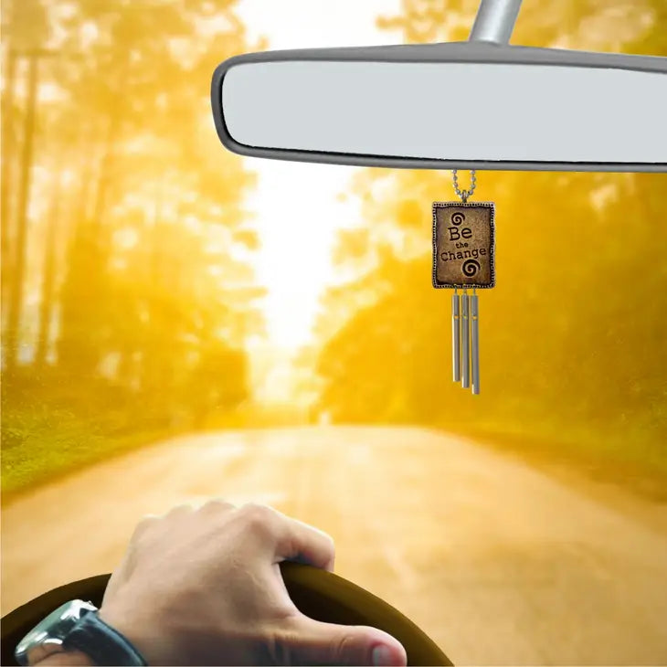 Be The Change Car Charm Chime
