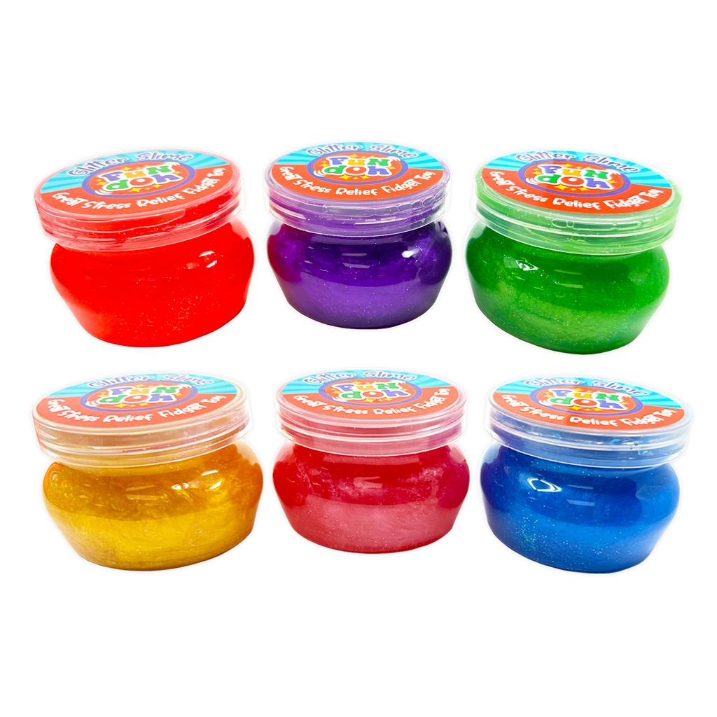 So Much Fun! Fun Doh Fidget Glitter Slime