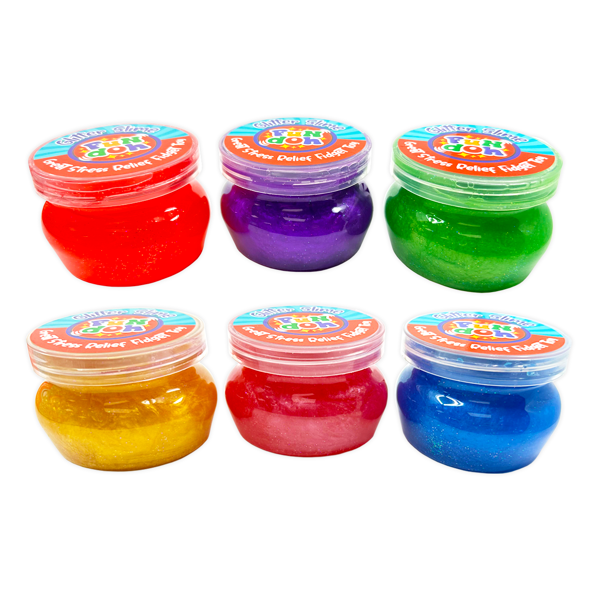 So Much Fun! Fun Doh Fidget Glitter Slime