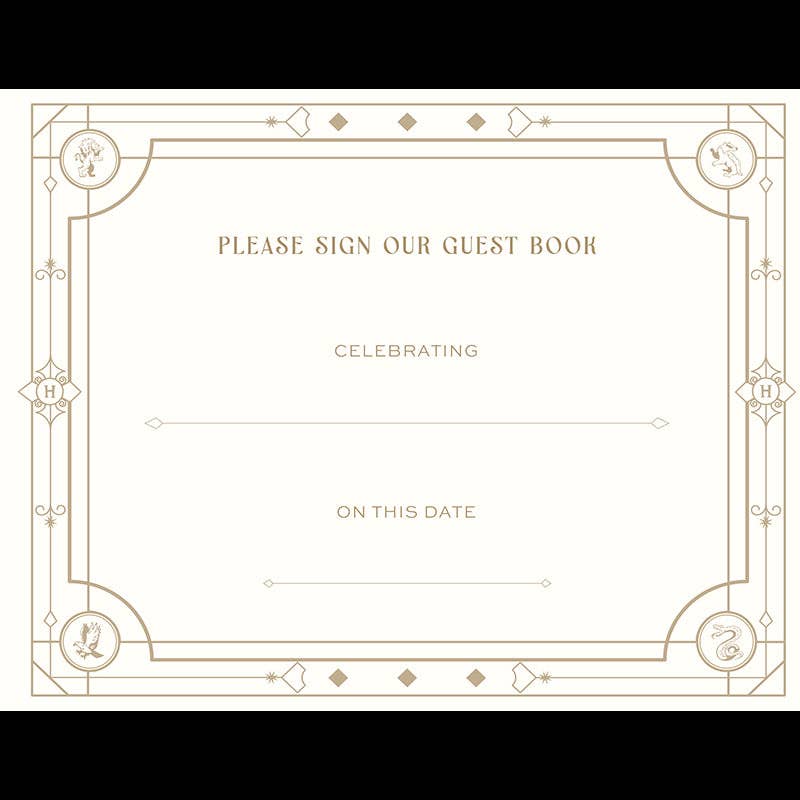 Harry Potter: Hogwarts Guest Book