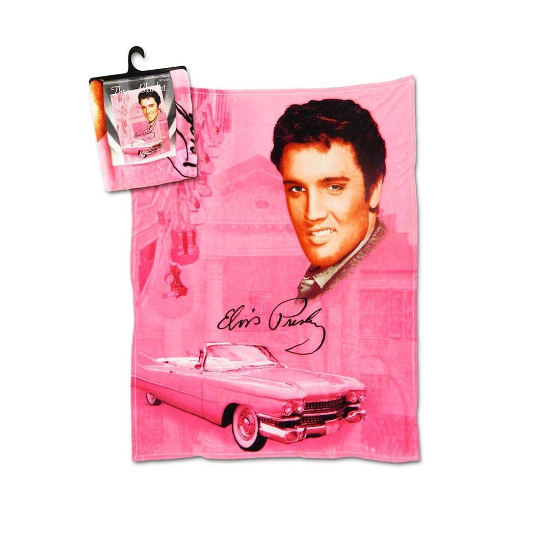 Elvis Cadillac Throw