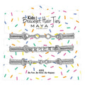 Kids Bracelet Hair Tie Maya J Silver Elastic Cord