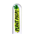Plant Mom Cannabis Hand Painted Crystal Nail File: Medium
