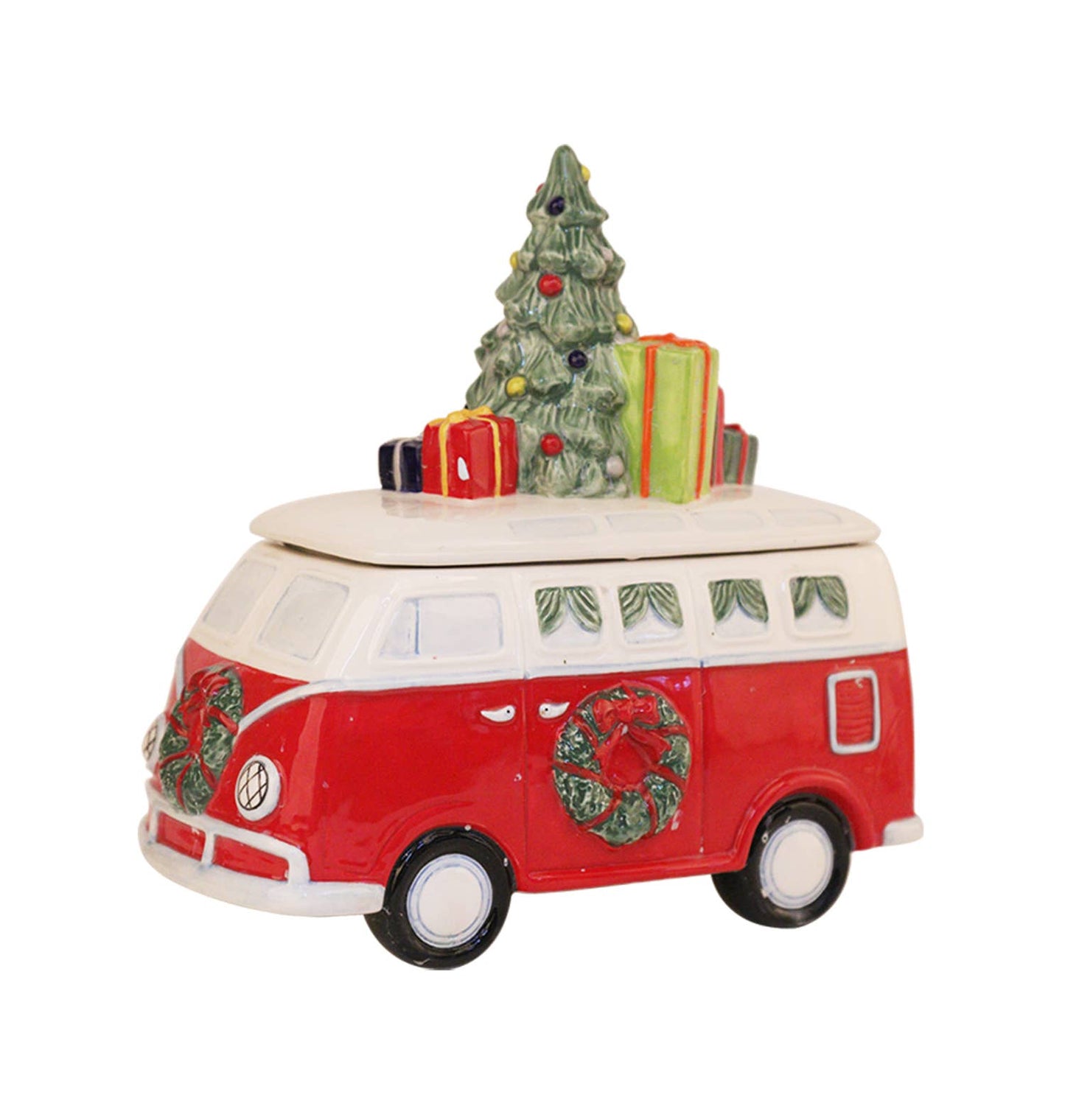 Christmas Van Cookie Jar