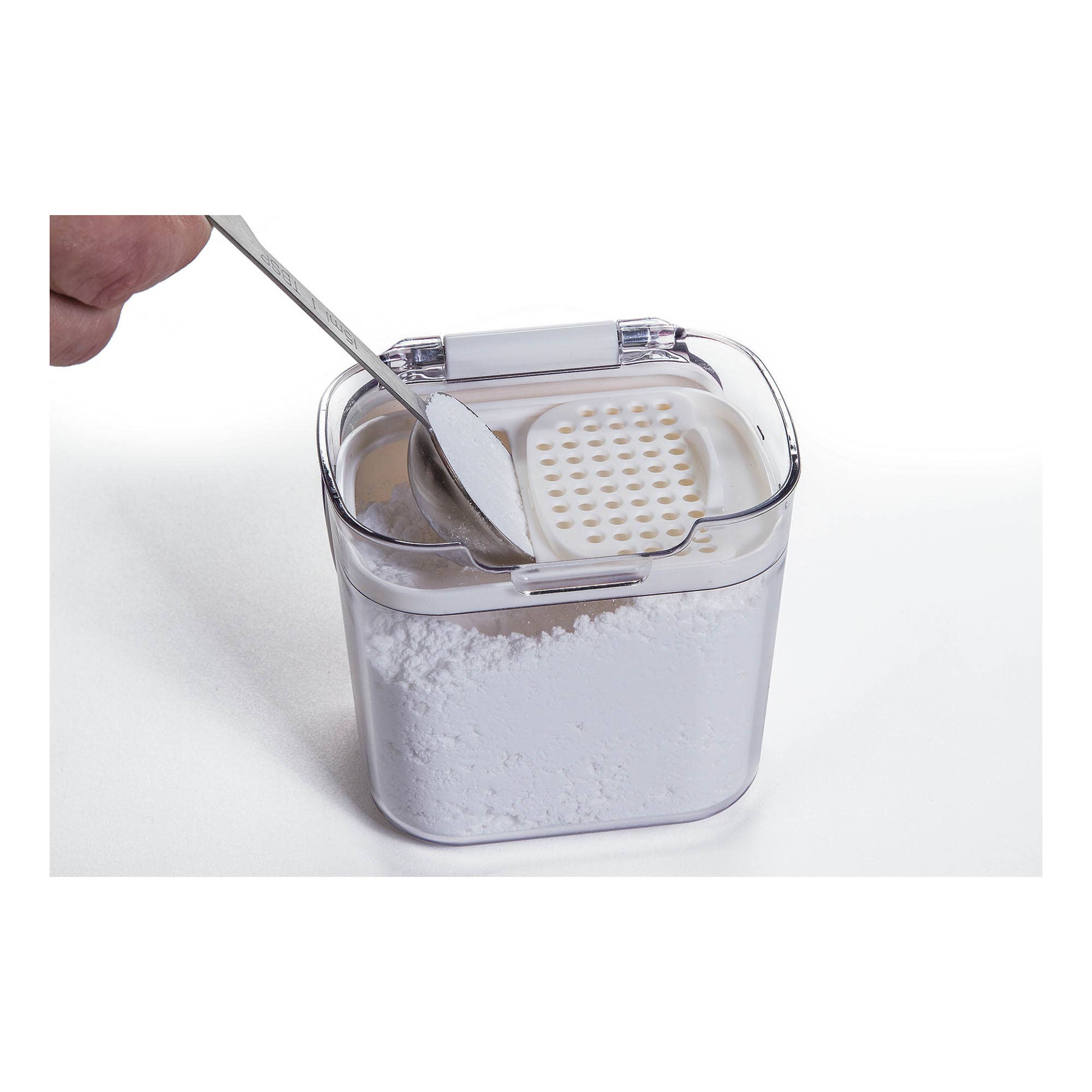 Mini Container w/ Sliding Shaker Screen