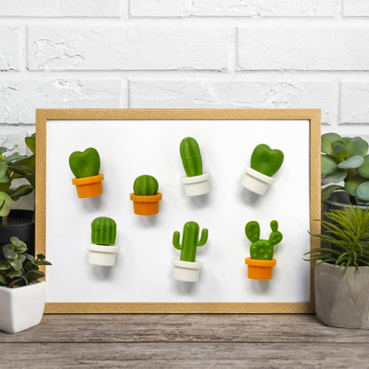 Refrigerator Magnets for Kitchen: Mini Cactus