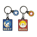 Sonic the Hedgehog & Tails Best Buds Keychain