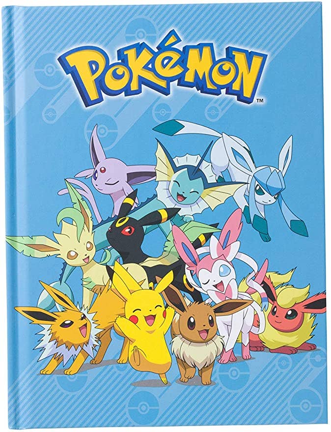 Pokémon Evie and Pikachu Journal Notebook