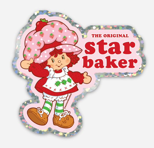 Strawberry Shortcake Original Star Baker Nostalgia Sticker