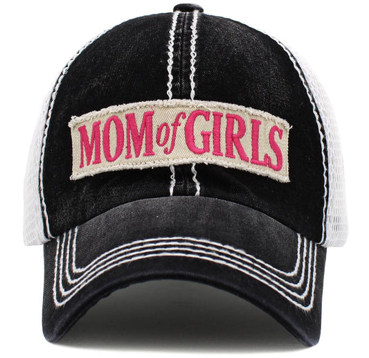 Mom of Girls Cap