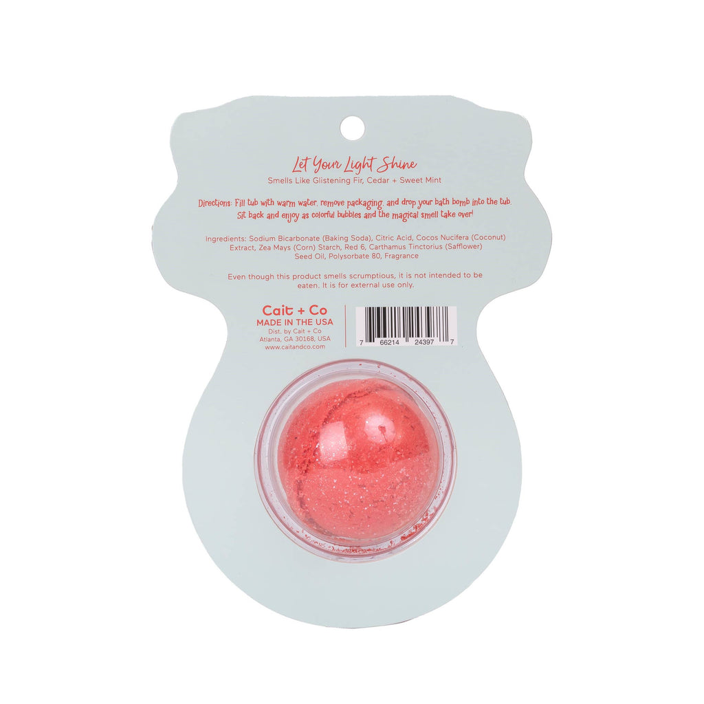 Reindeer Clamshell Bath Bomb