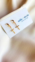 Freya Cross Earrings