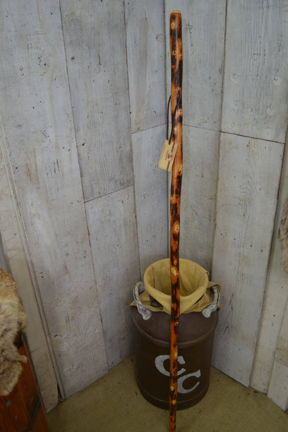 Hardwood Walking Stick/Staff 60"