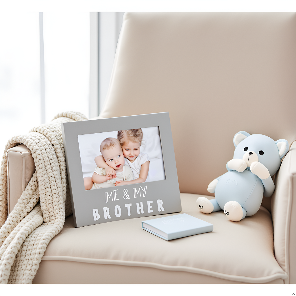 Me and My Brother Sentiment Picture Frame