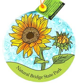 Cactus Day Scene Ornament Suncatcher