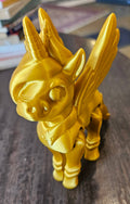 Gold Emo Alicorn