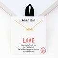Worlds's Best Mimi Gold Necklace