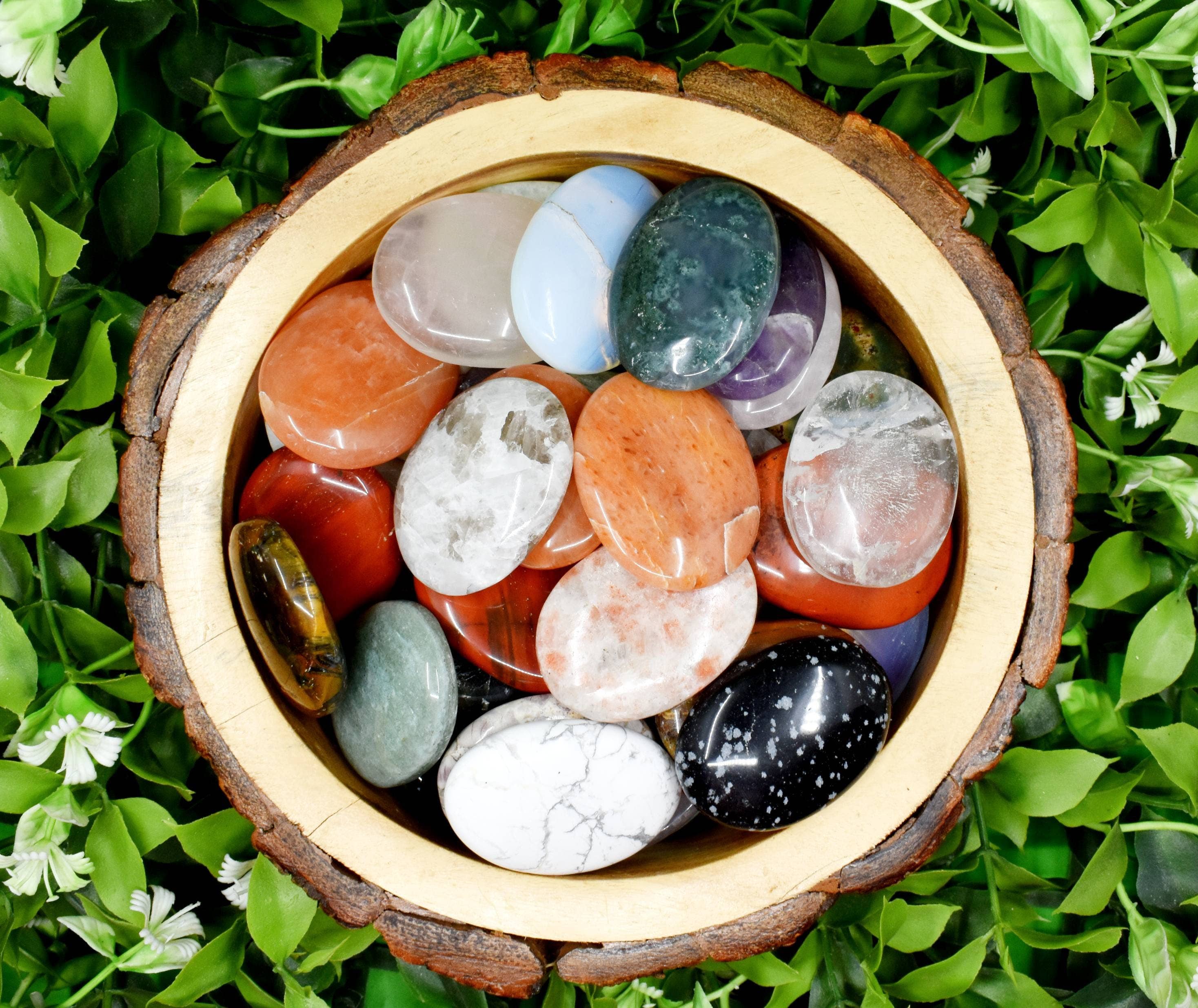 Gemstone Worry/Palm/Thumb Stones