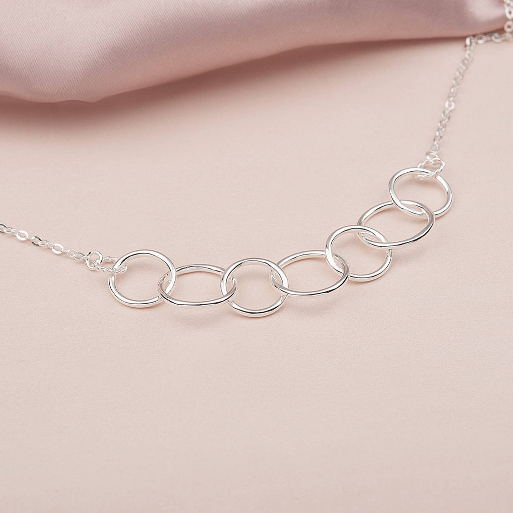 Happy 70th Birthday Sterling Silver Necklace Jewelry Set