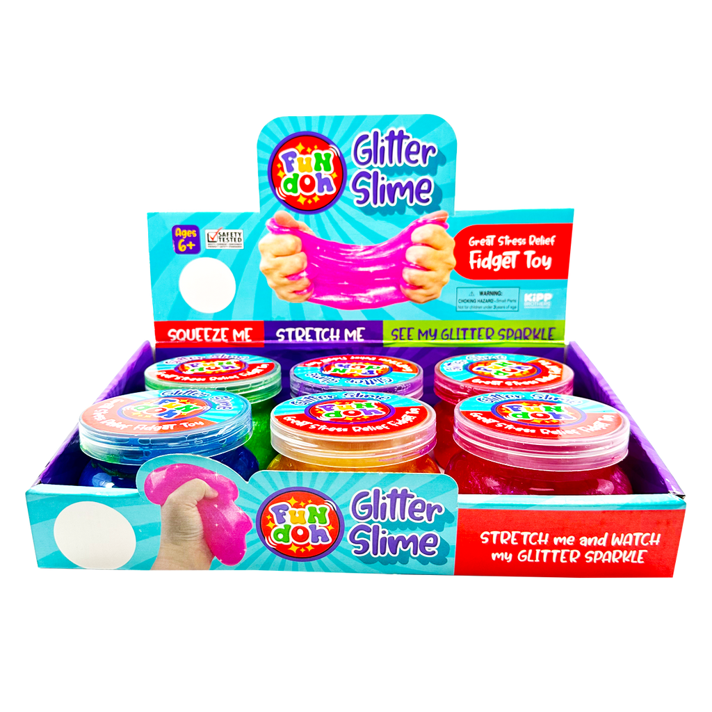 So Much Fun! Fun Doh Fidget Glitter Slime