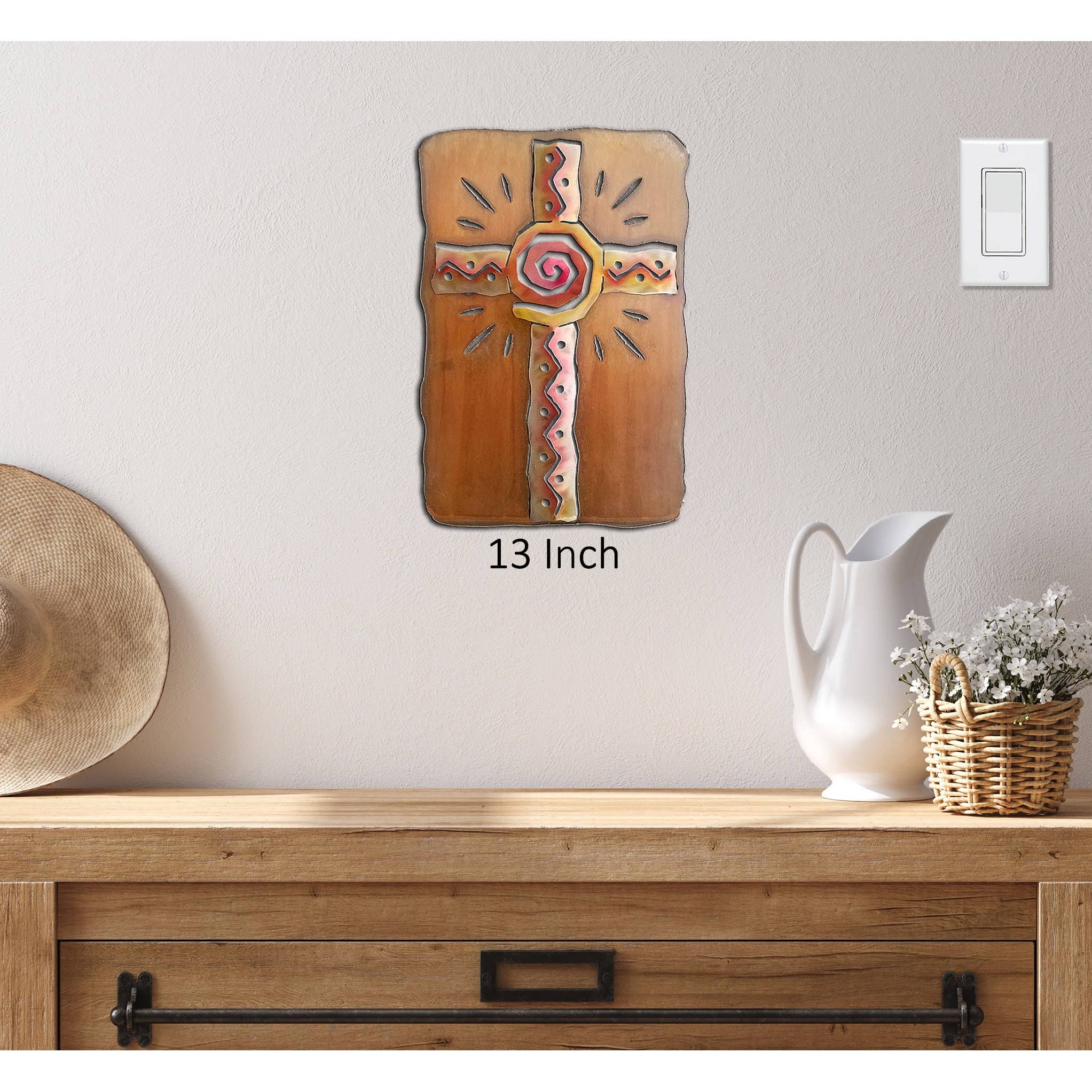Cross With Southwest Cut Outs