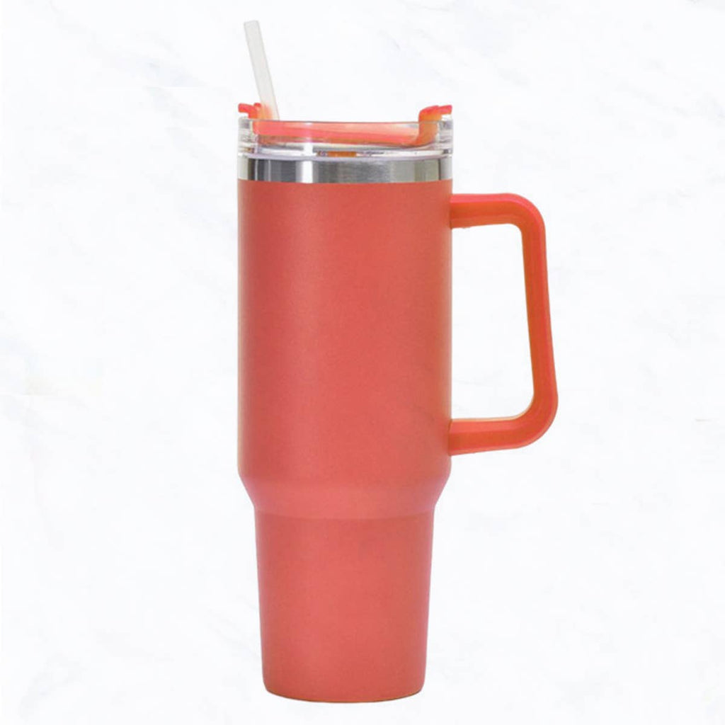 White Stainless Steel Tumbler