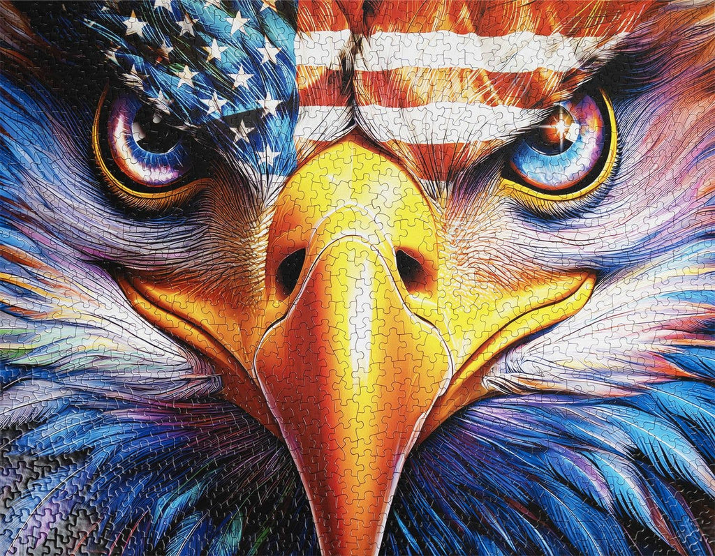 Springbok Puzzle - Amerian Eagle 1000 Piece Jigsaw Puzzle