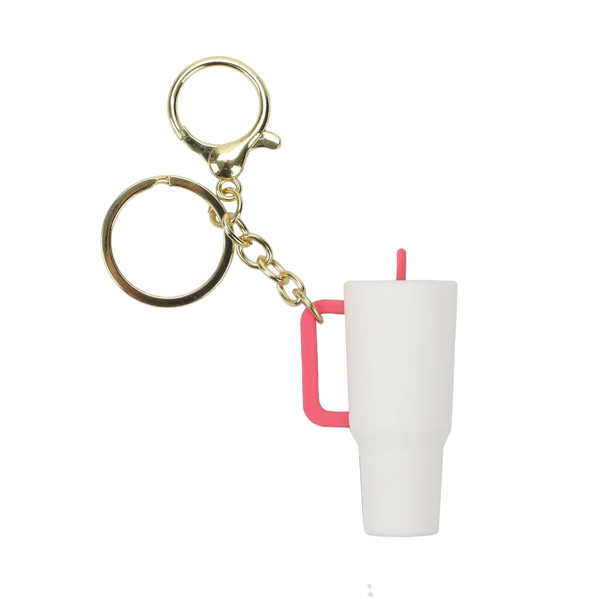 Hello Kitty Character Face Tumbler Keychain