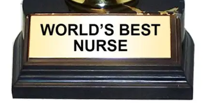 World's Best Nurse Trophy