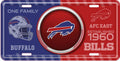 Buffalo Bills Bullseye License Plate