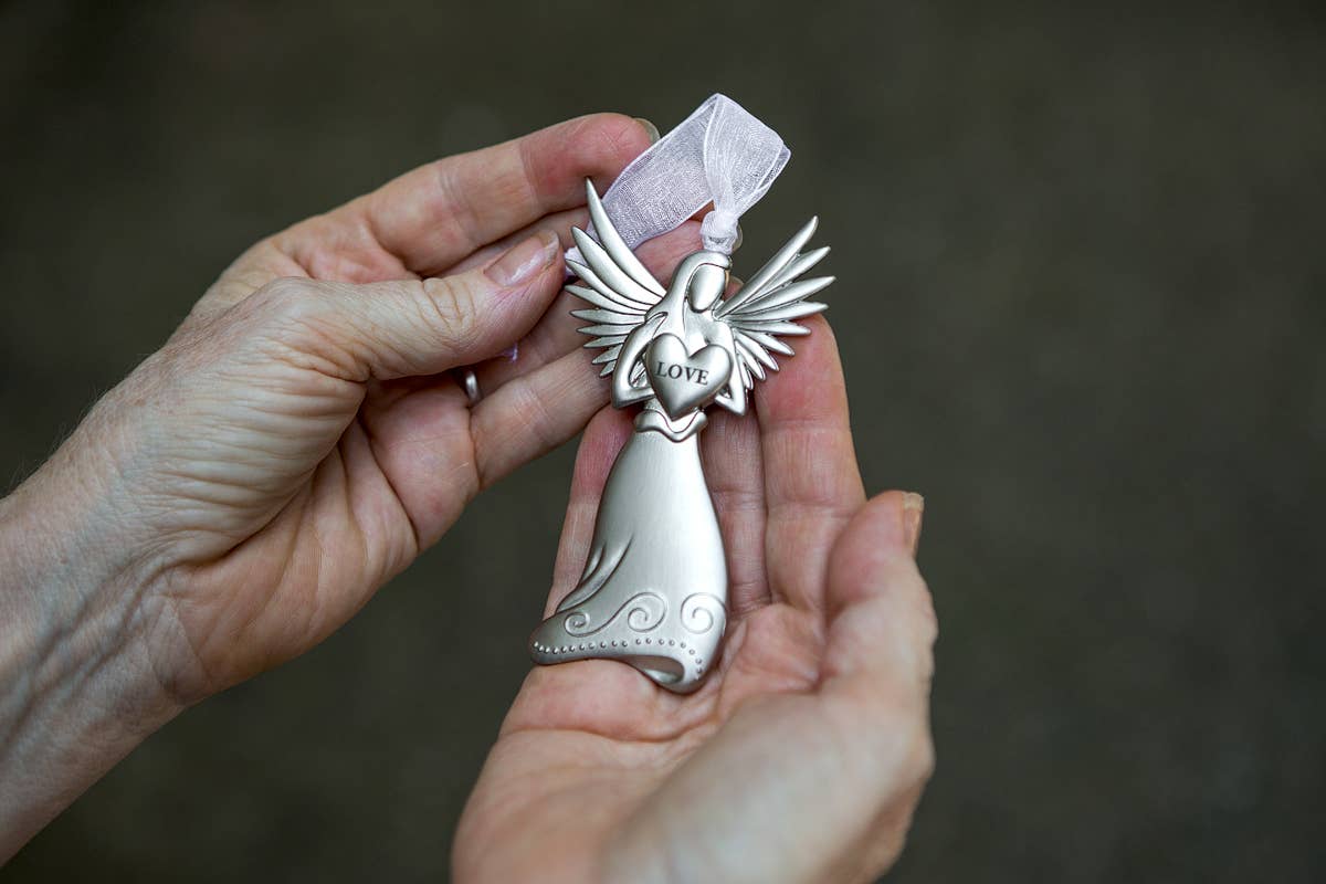 Anniversary Of Loss Gift: Sympathy Love Angel Ornament