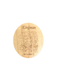 Kingman Az Wood Magnet