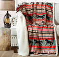 Wrangler Black Stallion Throw Blanket JW283