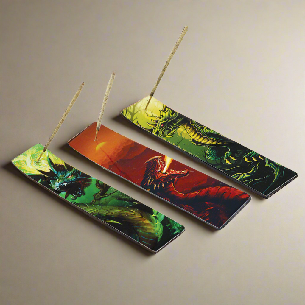 Dragon Wooden Incense Burner