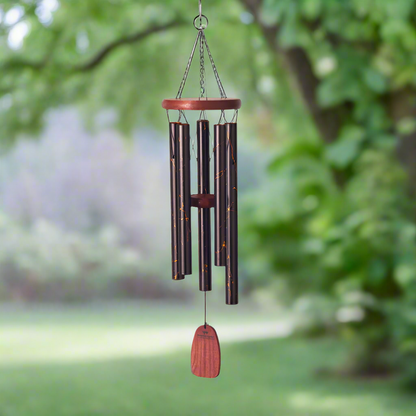 Gold Vein Decor Windchime