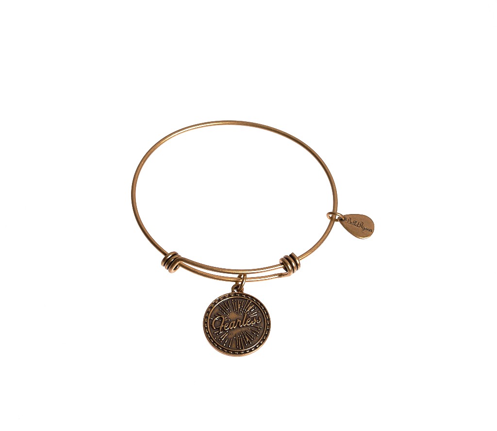 Fearless Expandable Bangle Charm Bracelet